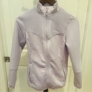 Columbia Women's Lavender Textured Jacket with Zip Pockets Small